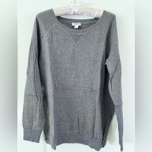Lightweight Crewneck Old Navy Sweater - Gray